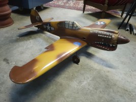 model vliegtuig topflite p-40 warweary (1)